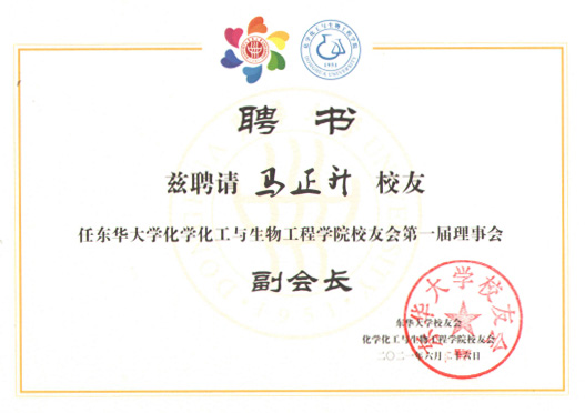 Vice President of the Donghua University Council